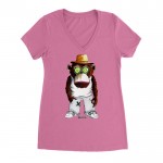 Ladies T-Shirt Wise Monkey - See no evil